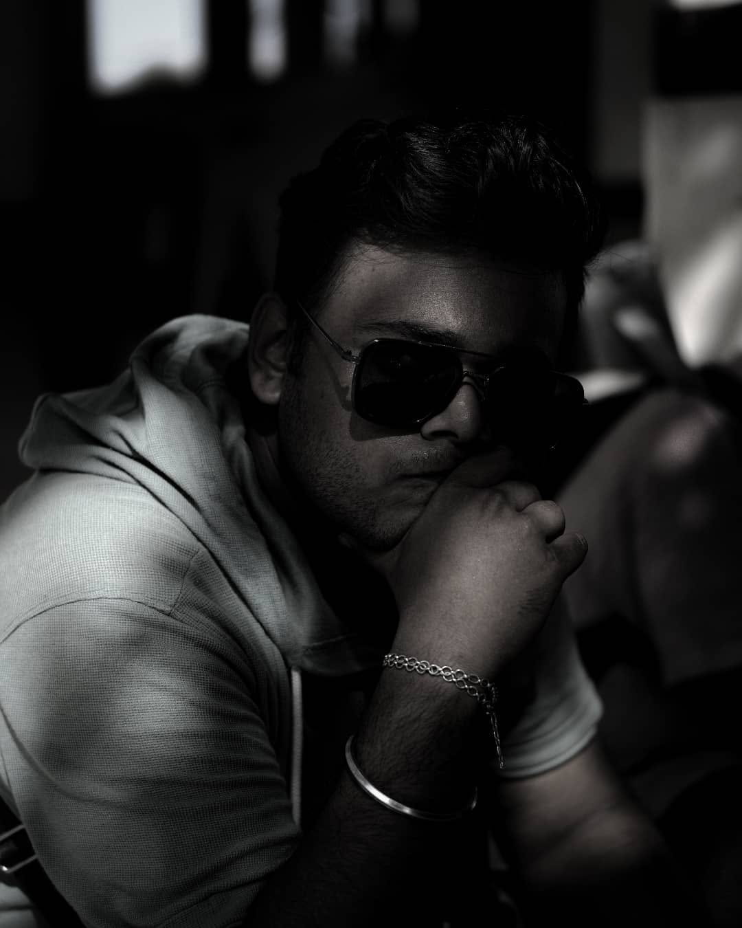Portrait of Shantanu Dey, filmmaker